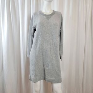 Madewell womens Sz small gray mini sweater dress